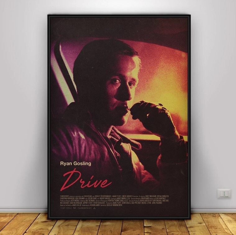 Drive Poster | Wall Art | Wall Prints | Home Decor | Kraft Paper Print 6