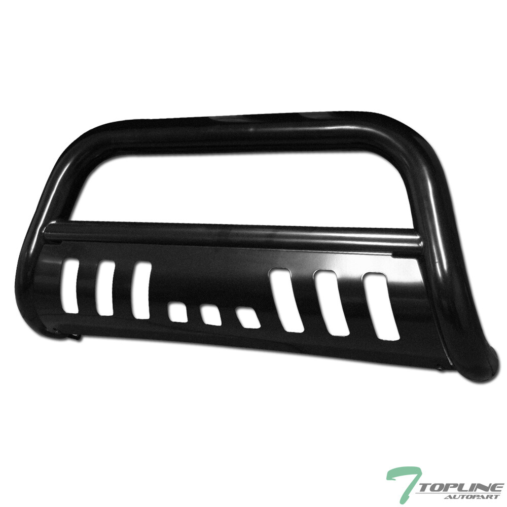 Topline For 2004-2015 Titan/Armada Bull Bar Bumper Grill Grille Guard - Black