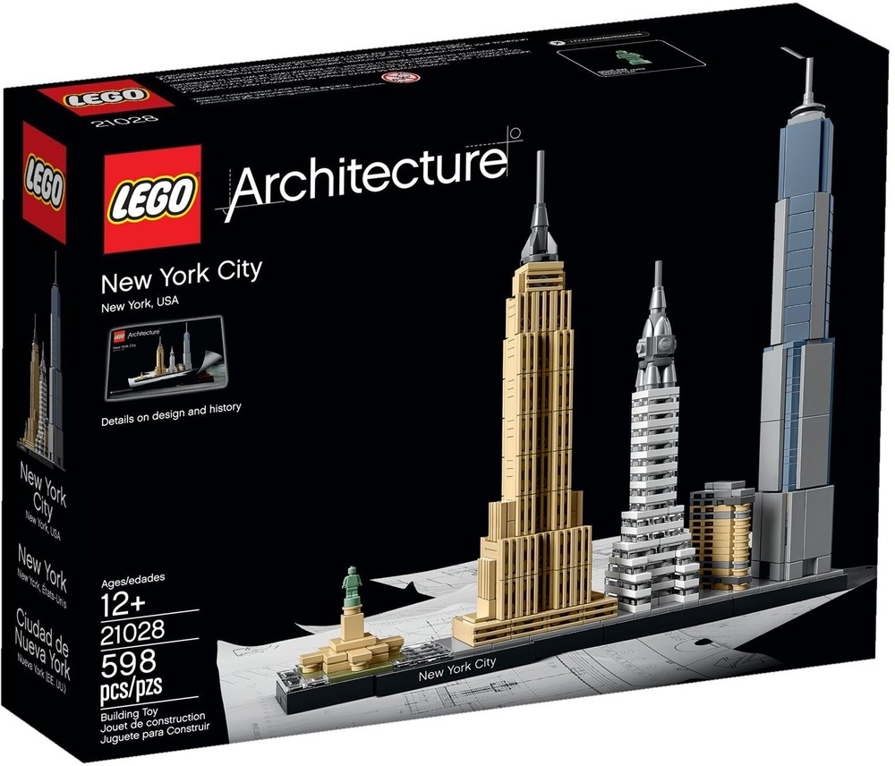 LEGO Architecture New York City Skyline Set 21028 Brand New in Original Box