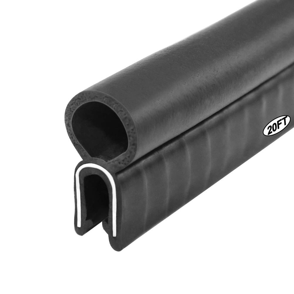 20Ft Automotive Door Weather Stripping Seal for Cars Trucks RVs Boats