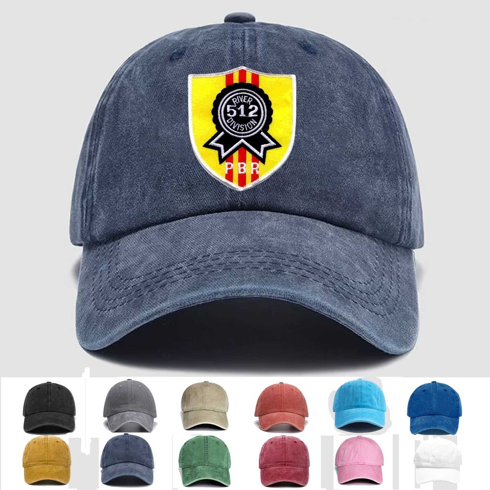 Custom Embroidered Hat RIVDIV 512 River Division, Veteran Cap, Trucker Hat, Gift