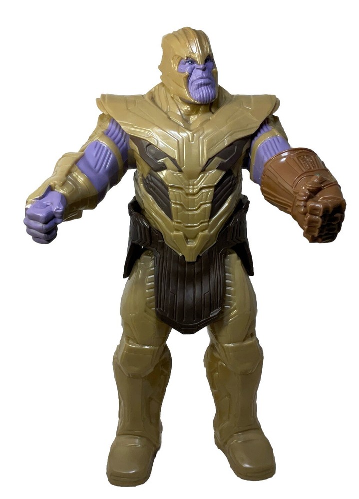 Marvel Avengers Titan Endgame Thanos 11” Poseable Action Figure- 11”- 2018