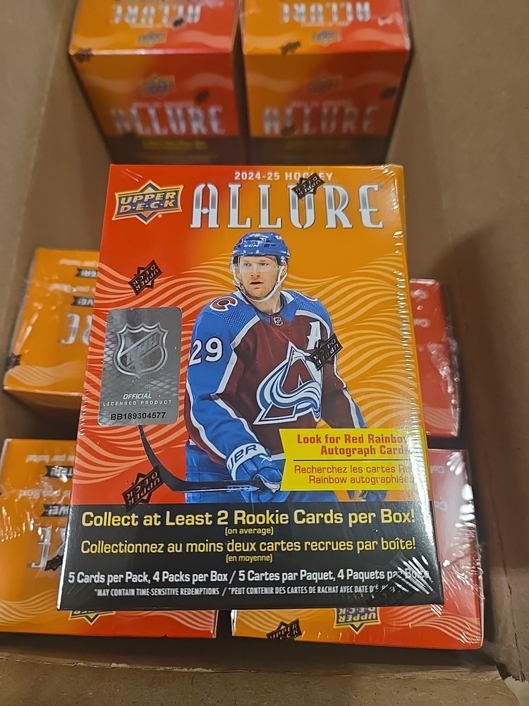 2024-25 Upper Deck Allure Hockey Blaster Box 5 Packs Sealed