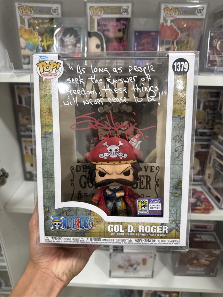 SDCC Exclusive Funko Pop One Piece Gol D Roger Small Cover Case #1379