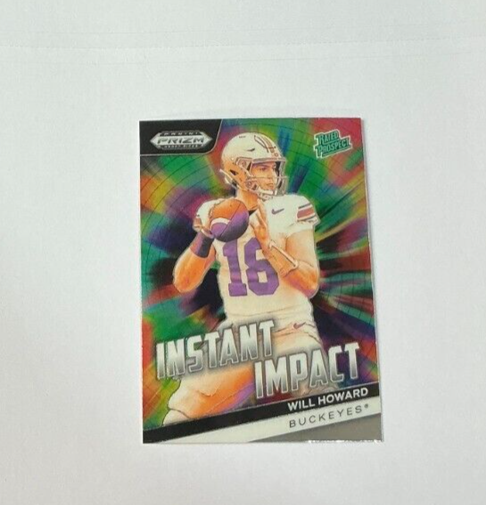 2024 Panini Prizm Draft Picks INSTANT IMPACT WILL HOWARD RATED PROSPECT
