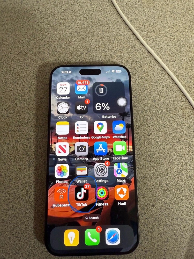 16 Pro Max Two , 13 Pro Max One I Phones For Sale With Tik Tok App Working