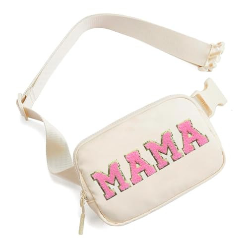 Adjustable Fanny Pack Crossbody Bag with 65in Extender Strap Unisex Mini MAMA Style