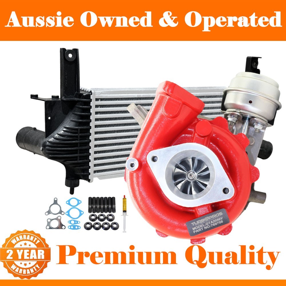 GEN1 High Flow Turbo+Intercooler For Nissan Navara D40 YD25 2.5L
