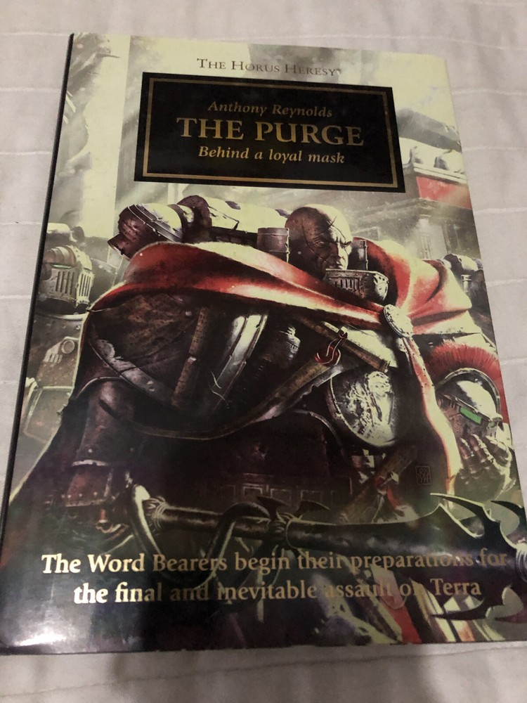 Warhammer 30K Horus Heresy The Purge Hardcover Novella Limited Edition