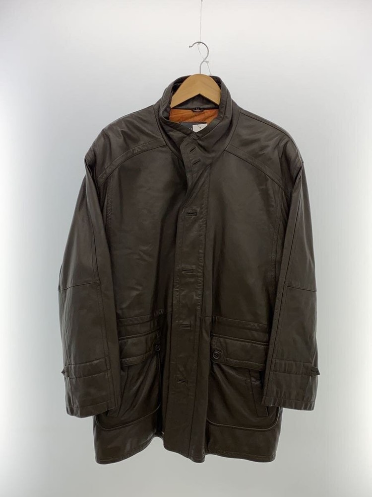 Leather Jacket Blouson/Ll/Leather/Brw 3404