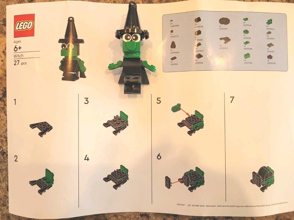 LEGO Make And Take Build Event Store Exclusive Witch 27 Piece 2025