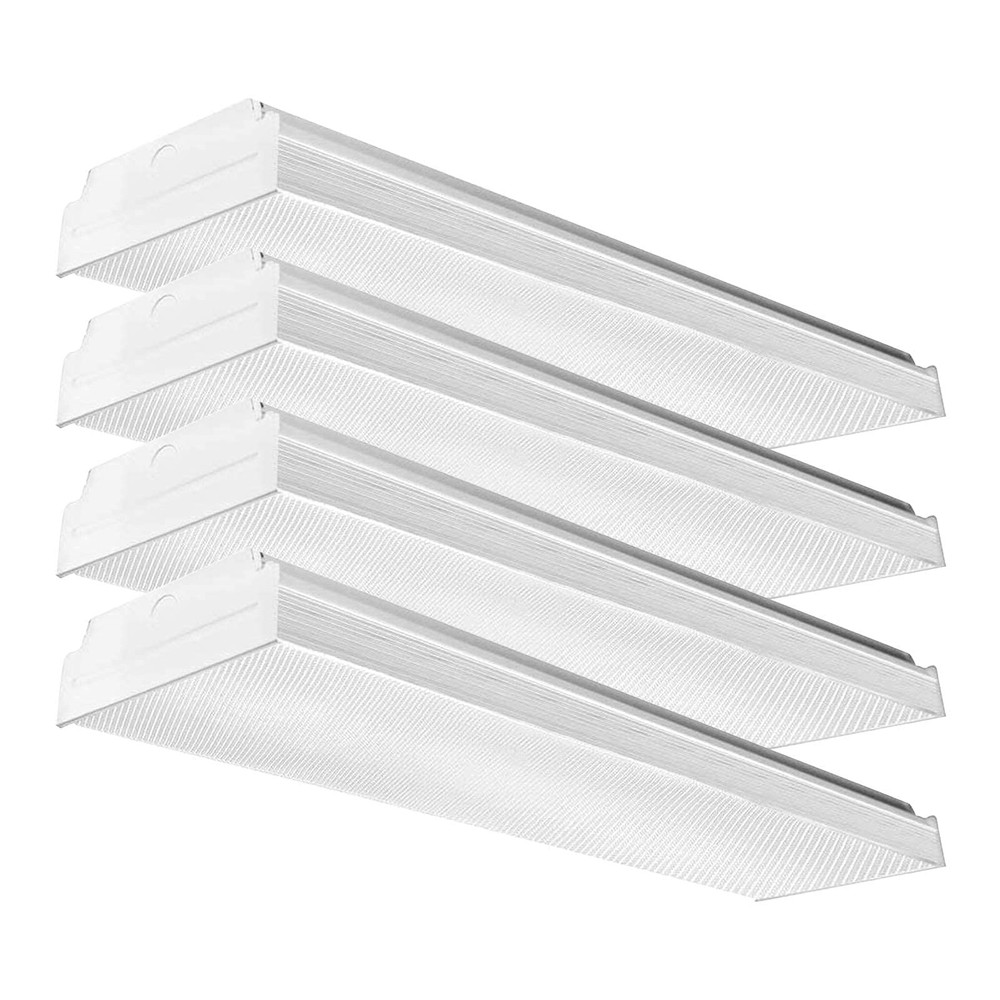 2FT LED Wraparound Light, 20W Flush Mount LED Garage Shop Lights, 2400LM, 400...