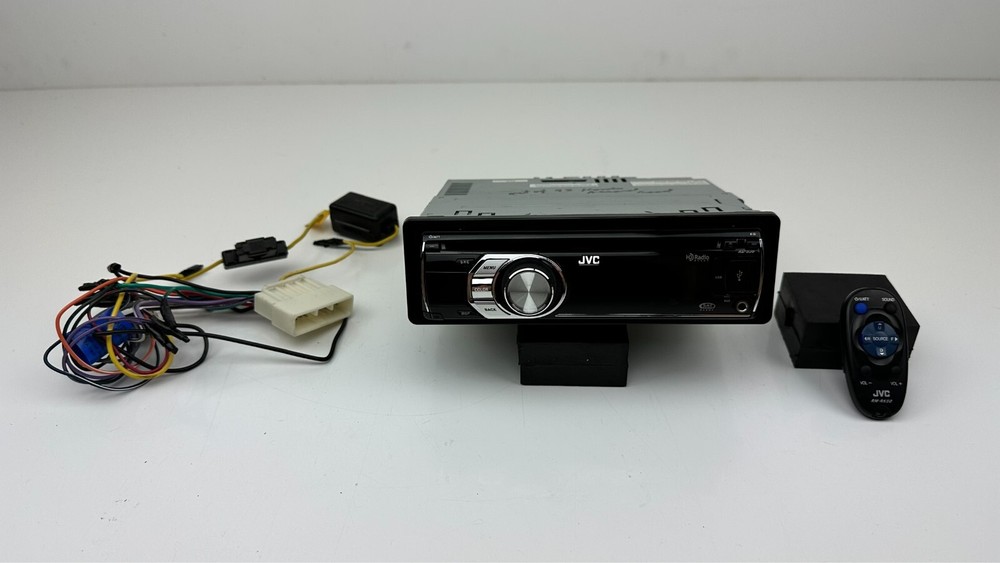 JVC KD-S36 Car Radio CD Player Receiver HD Satellite Ready USB Aux Remote Wiring