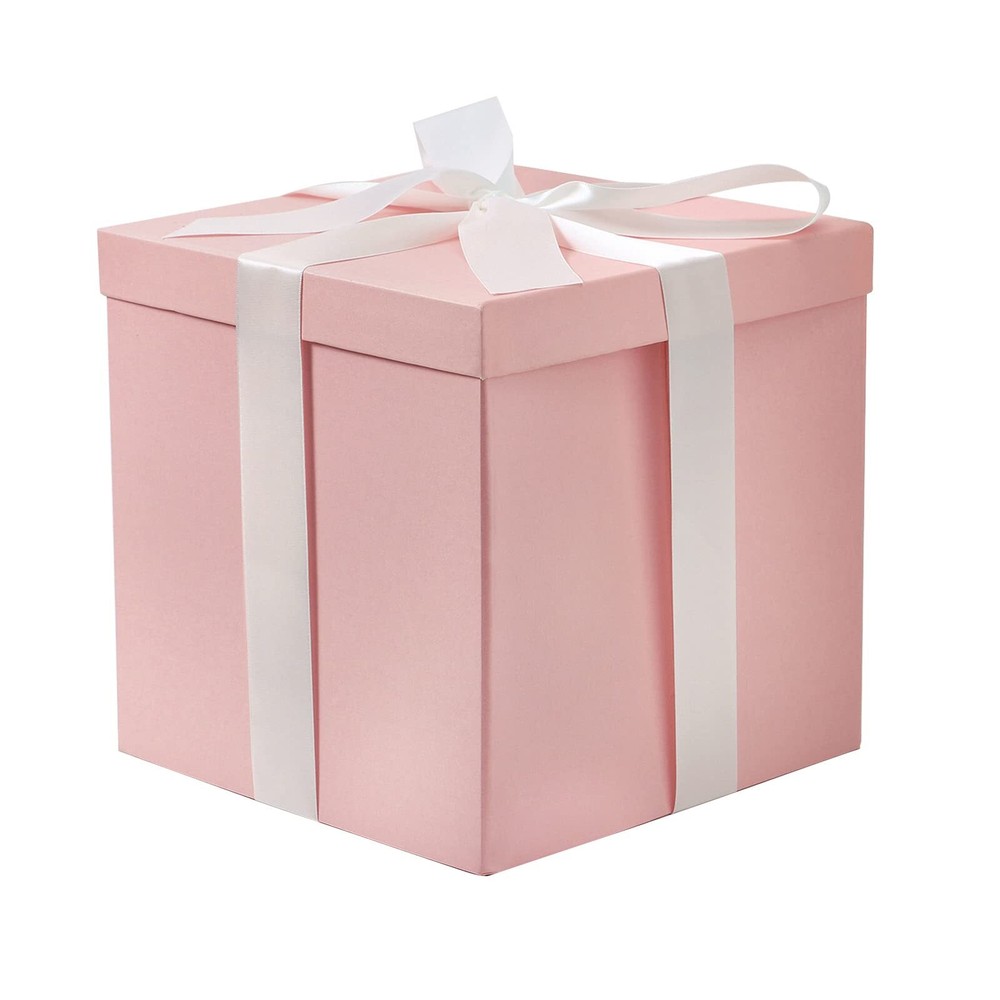Pink Birthday Gift Box Medium 9x9x9