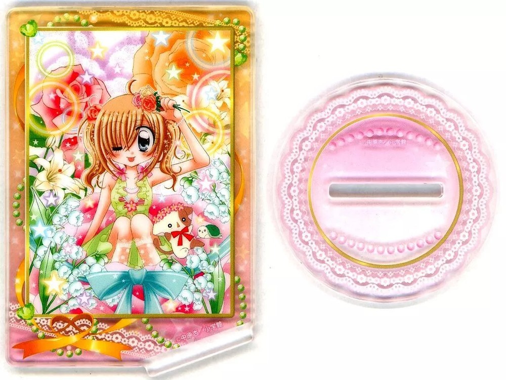 Acrylic Stand Panel Yellow Clear Kirarin Revolution