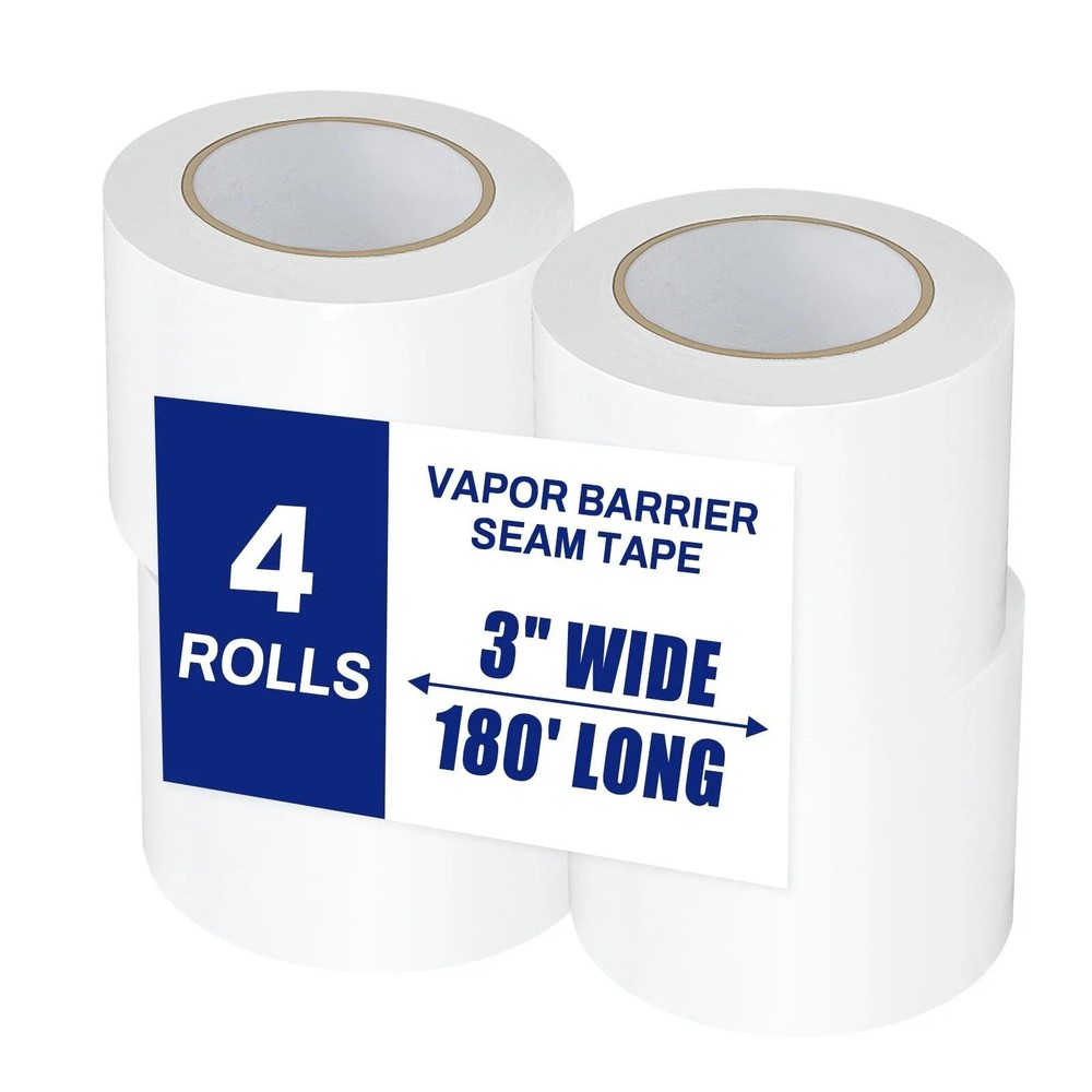 4 Roll Vapor Barrier Tape, 3