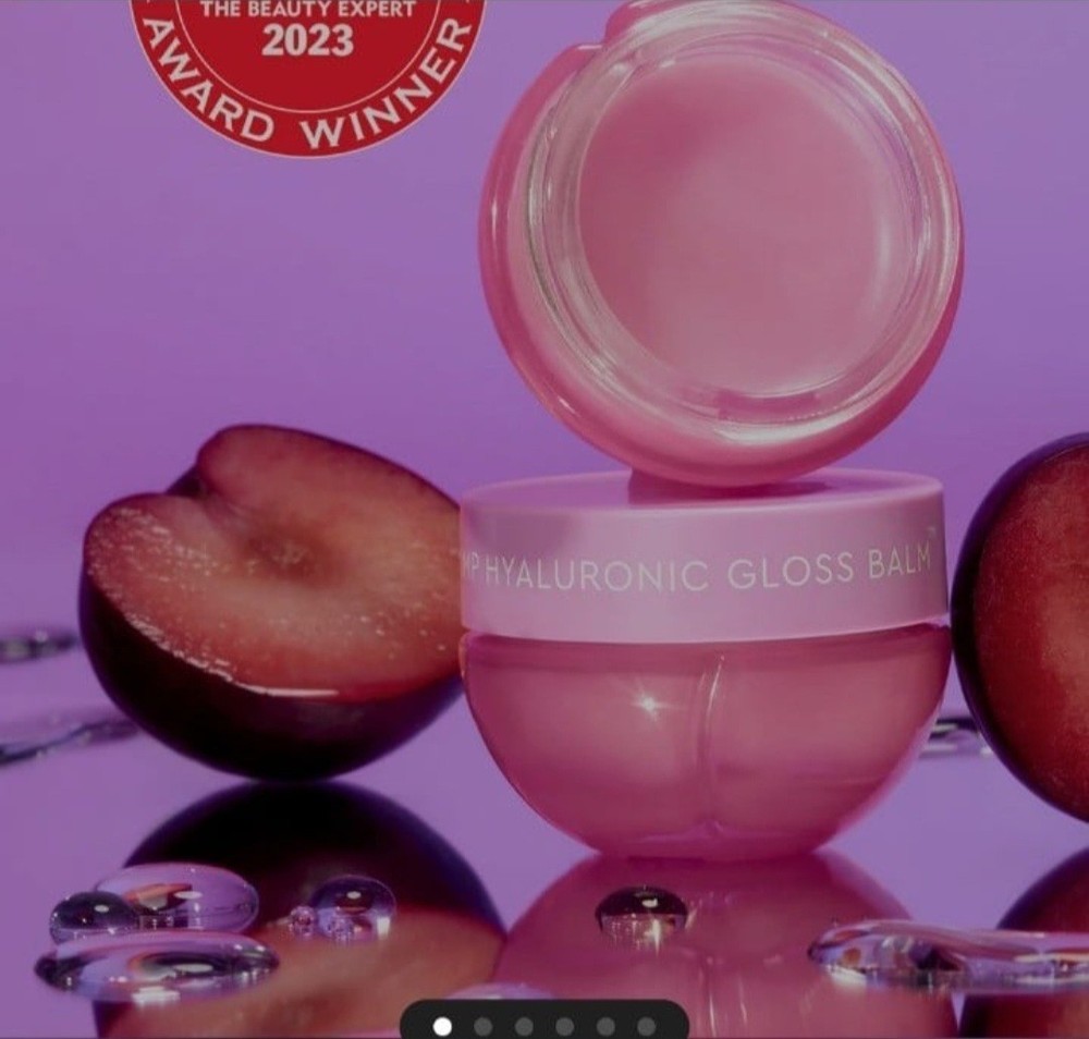 Glow Recipe Plum Plump Hyaluronic Lip Balm 15g Hydrating Glossy NIB