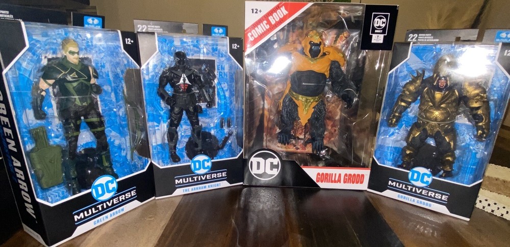 Lot of 4 McFarlane DC