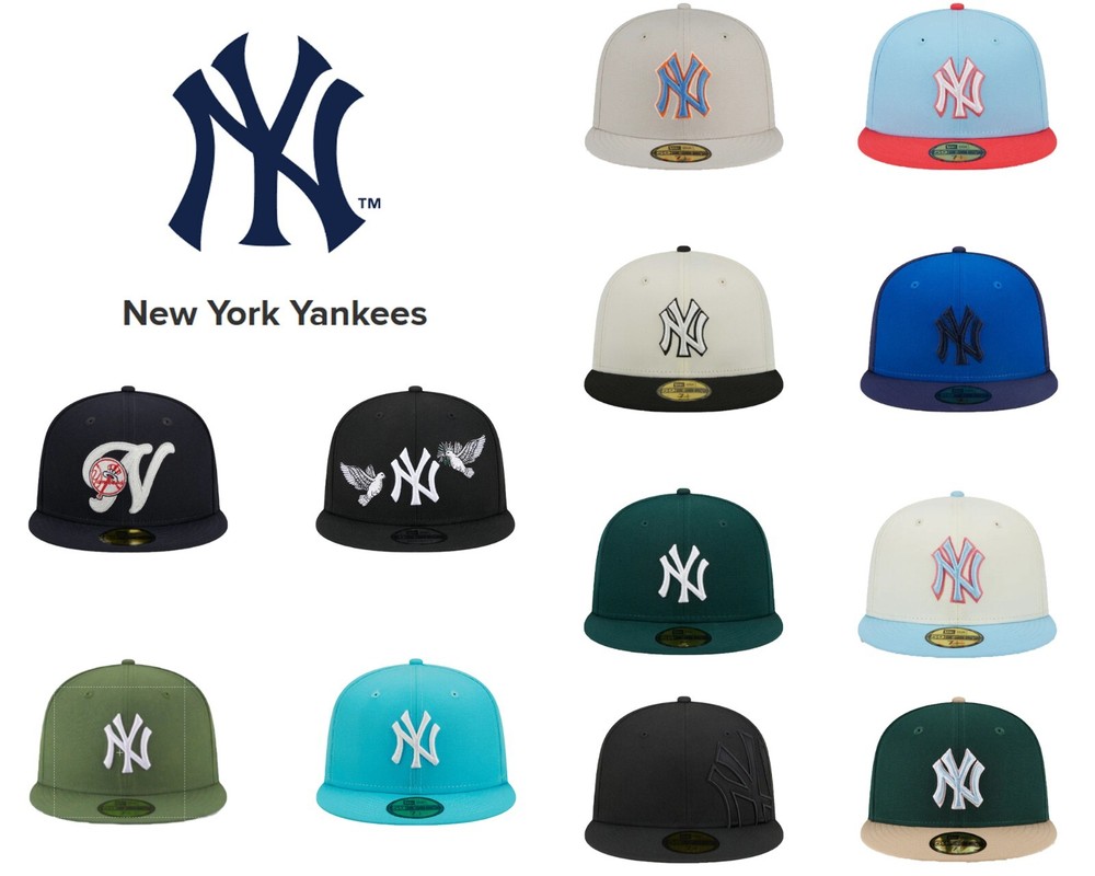 2024 New MLB New York Yankees New Era 59FIFTY Size Cap