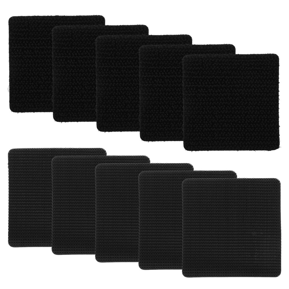 10 Sets Non-Slip Car Floor Mat Grippers Adhesive Pads for Secure Fit