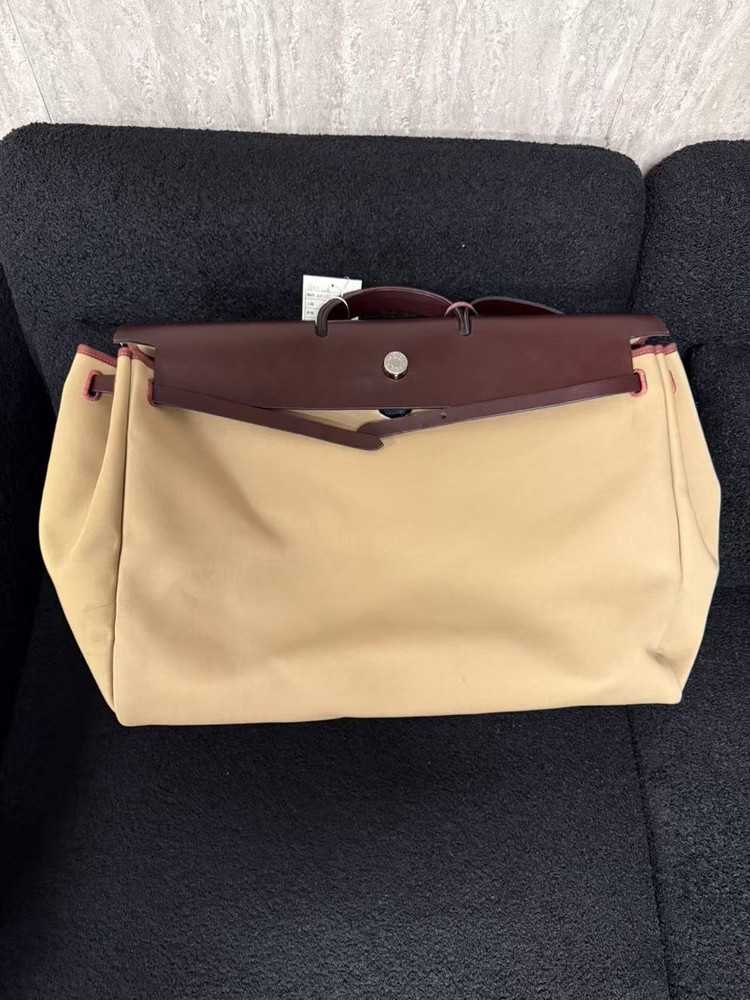 Hermès  Herbag Cloth Travel Bag