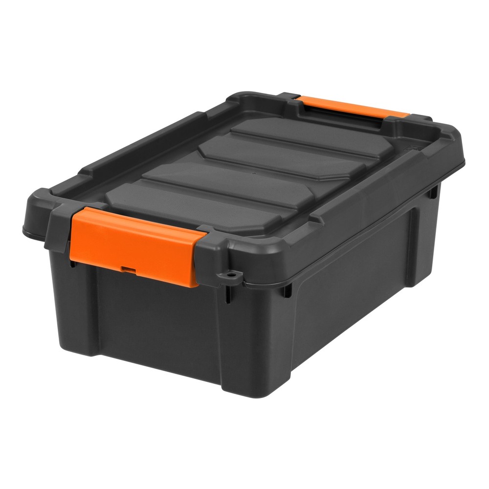 Heavy Duty 3 Gallon Latching Storage Bins with Lids