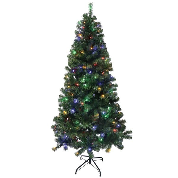 6.5ft. Pre-Lit Life-Like LED Christmas Tree