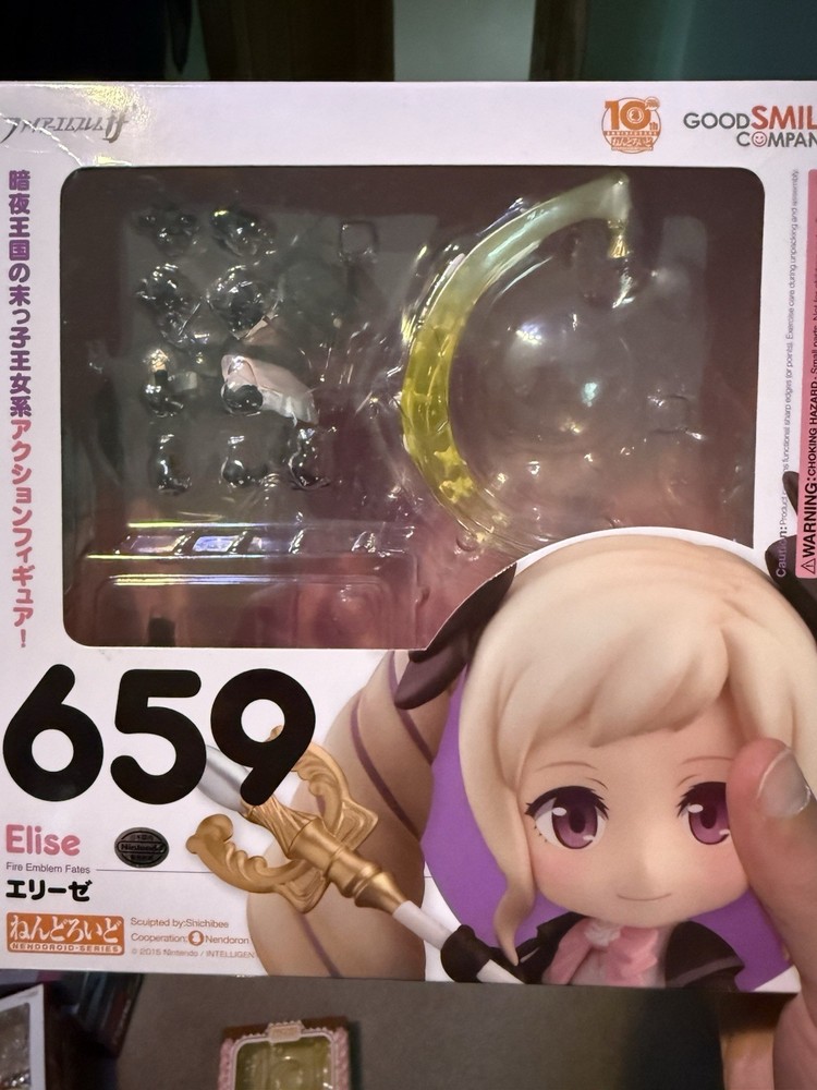Good Smile Nendoroid 659 Fire Emblem Fates Elise Figure Authentic