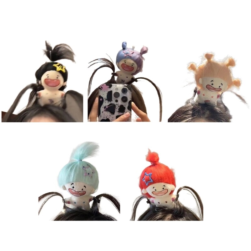 Halloween Bangs Clip Headband for Costumes and Cosplay