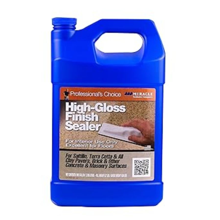 High-Gloss Finish Sealer for Tile & Stone, Water Based, Gallon (Pack of 1)