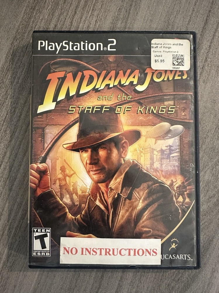 Indiana Jones and the Staff of Kings (Sony PlayStation 2, 2009)