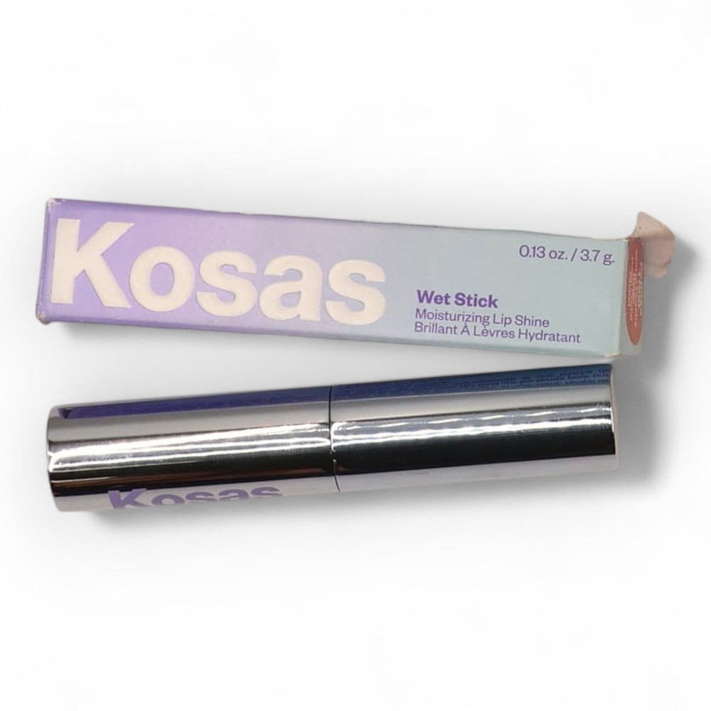 Kosas Wet Stick Moisturizing Lip Shine Shade Papaya Treat 0.13 OZ.