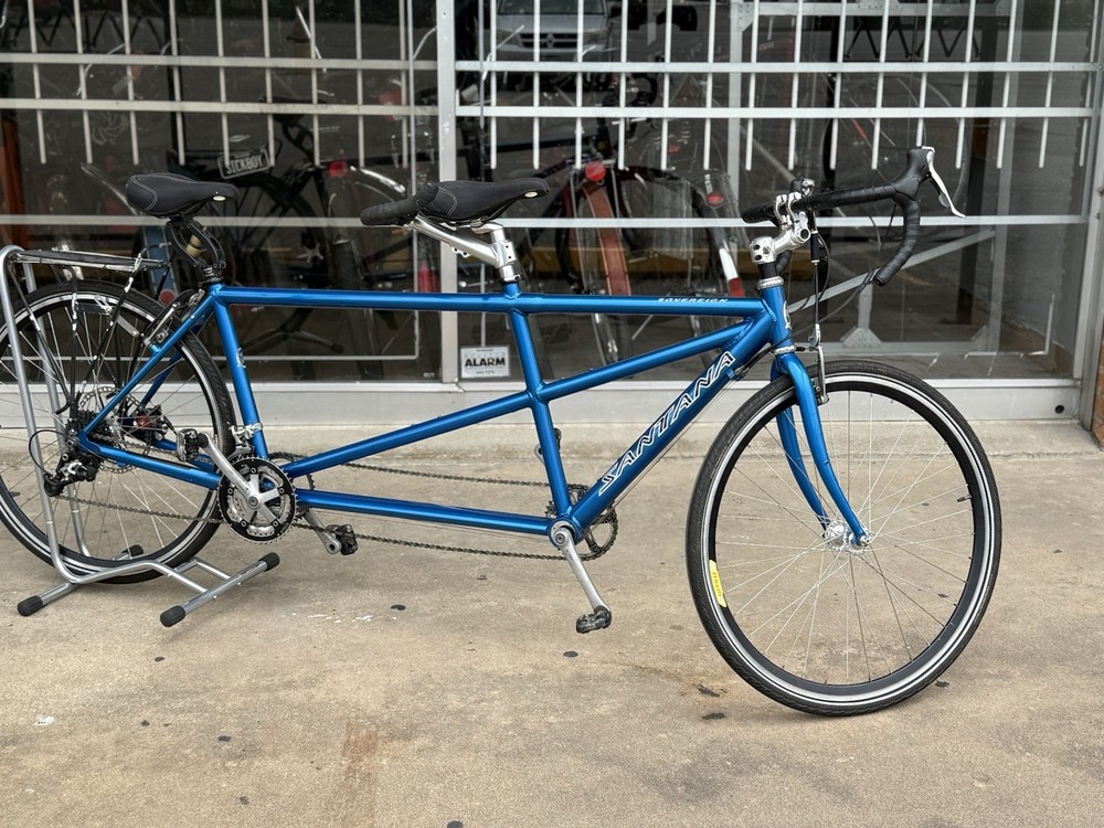 Blue Santana Sovereign Tandem Bicycle with Upgrades Used 9x3 Speed  M/ S