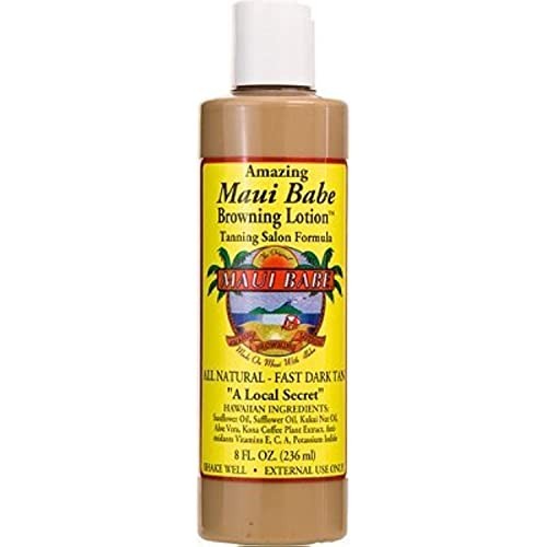 Maui Babe Tanning Salon Formula 8oz Accelerator Lotion