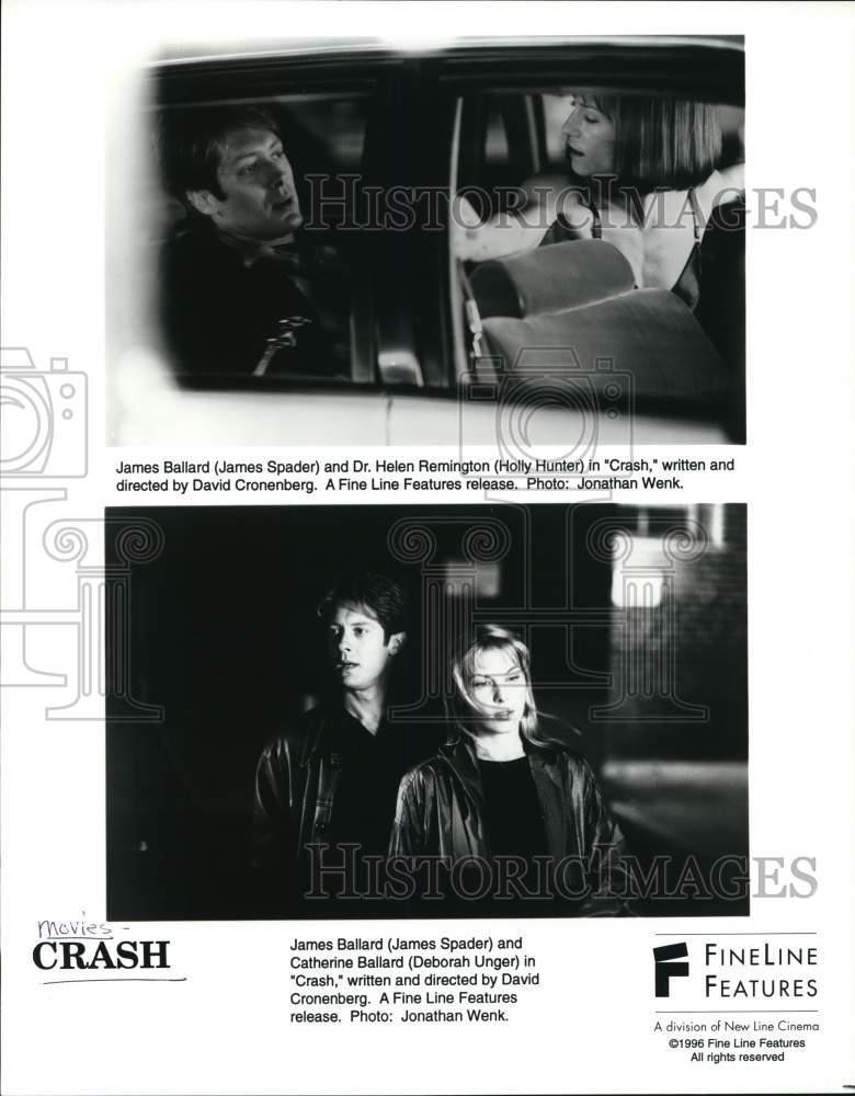 1996 Press Photo Actor James Spader and co stars in scenes from 
