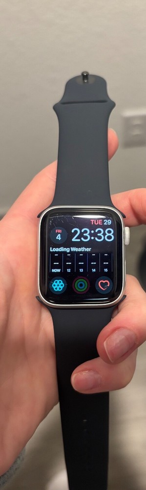 Apple Watch Series 5 Aluminum Ceramic Silver Cellular No GPS