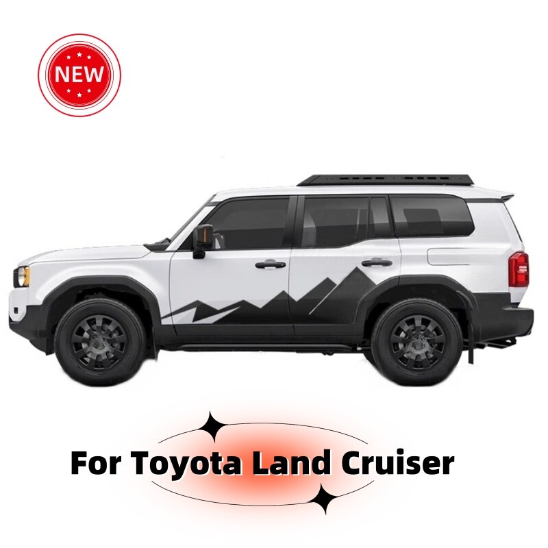 Toyota Land Cruiser Vinyl Stripe Decal Kit for Side Doors