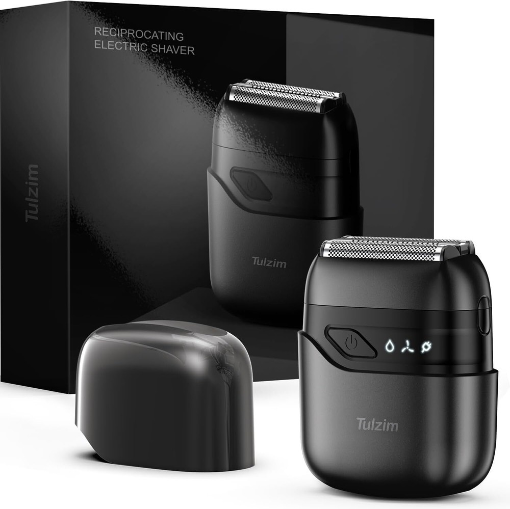 Mini Electric Razor, Upgraded Electric Shaver for Men