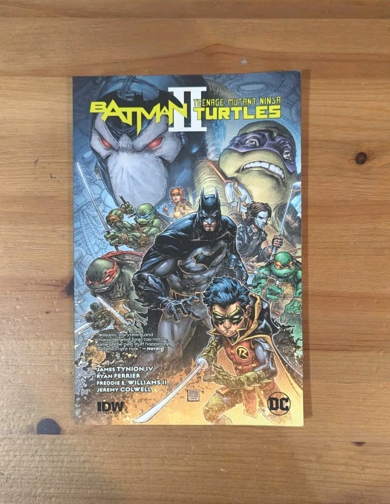 Batman/TMNT II TPB DC/IDW Comics Graphic Novel Teenage Mutant Ninja Turtles LN