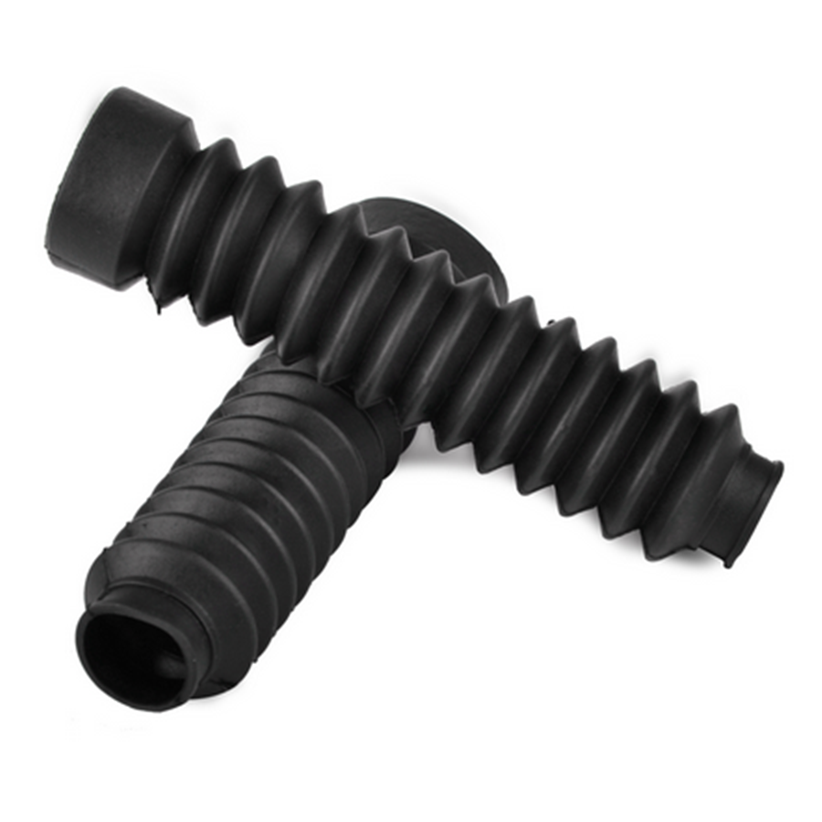 Dust Covers Boots Shock Absorber Protector For Motorcycle Front Fork Rubber 2PCS