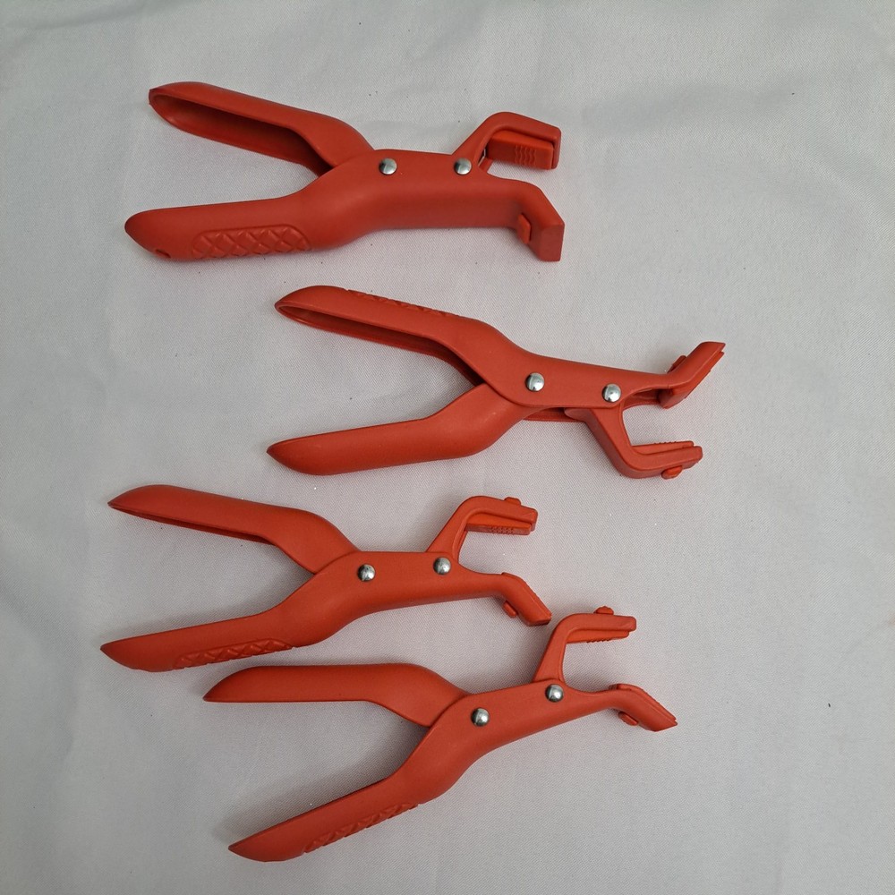 4 MultiFunction Anti-Scald Bowl Clip Hot Plate Gripper Silicone Anti Hot holder