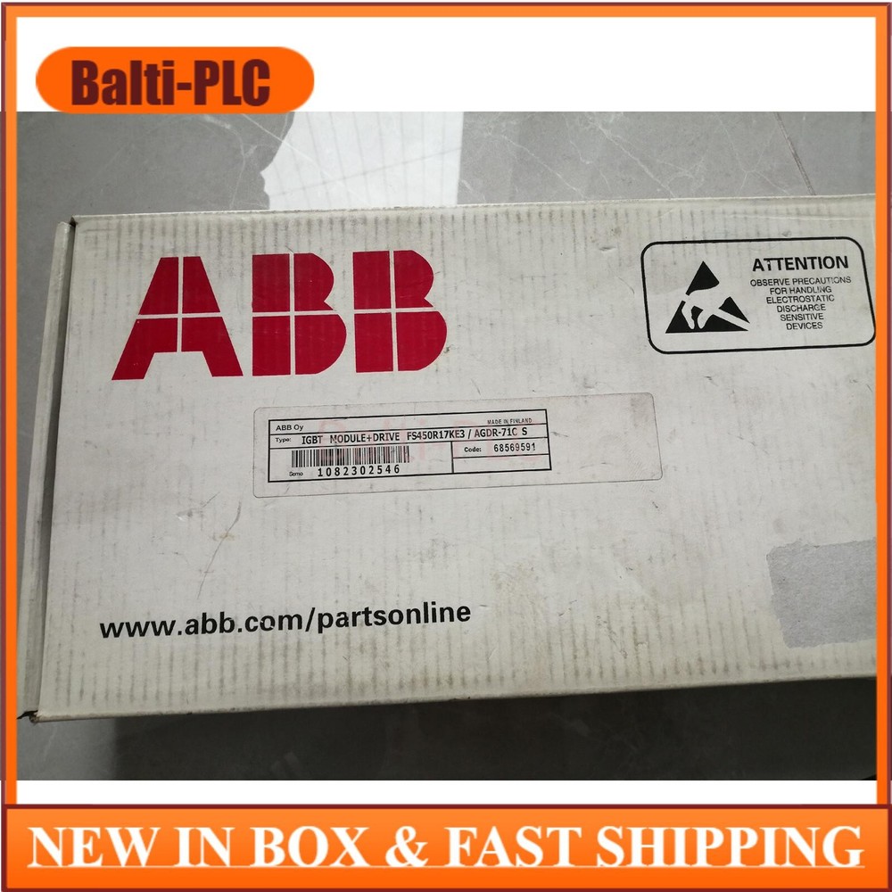 one new ABB FS450R17KE3/AGDR-71C S IGBT Module and Drive US Free TAX