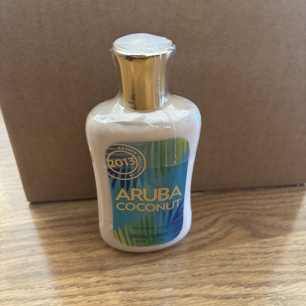 Bath & Body Works Aruba Coconut Body Lotion 8 fl oz Brand New Sealed HTF