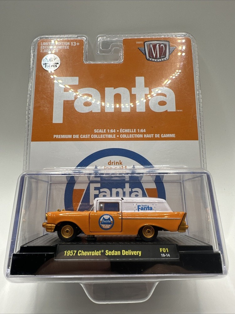 Chase M2 Machines FANTA 1957 Chevrolet Chevy Sedan Delivery 1 of 750 HTF