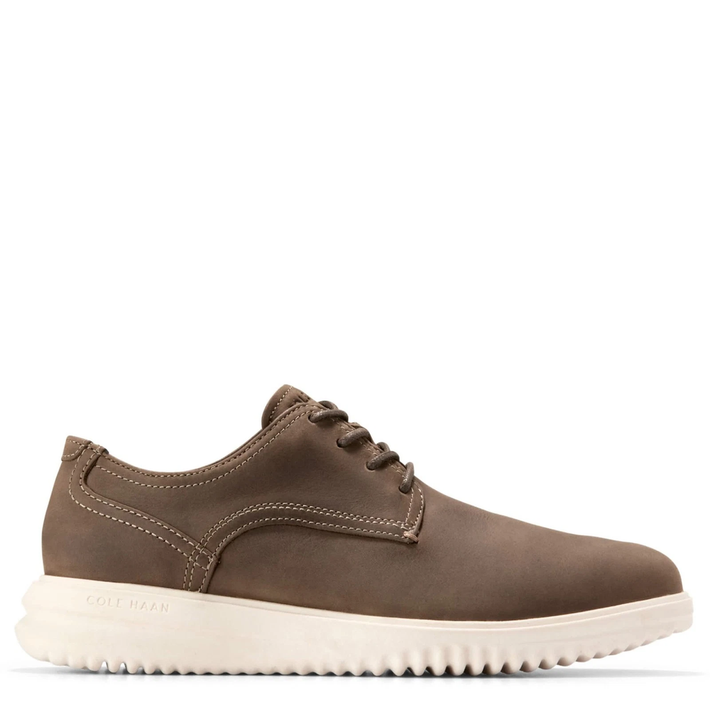 Cole Haan Grand+ Plain Toe Oxford Riverstone Mens 8 Leather C40389