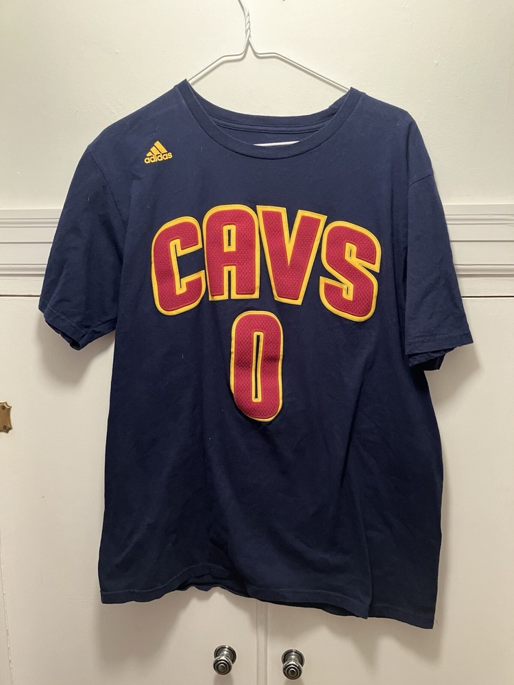 Adidas Kevin Love Cleveland Cavaliers T-Shirt Jersey Men’s Size Large Blue NBA