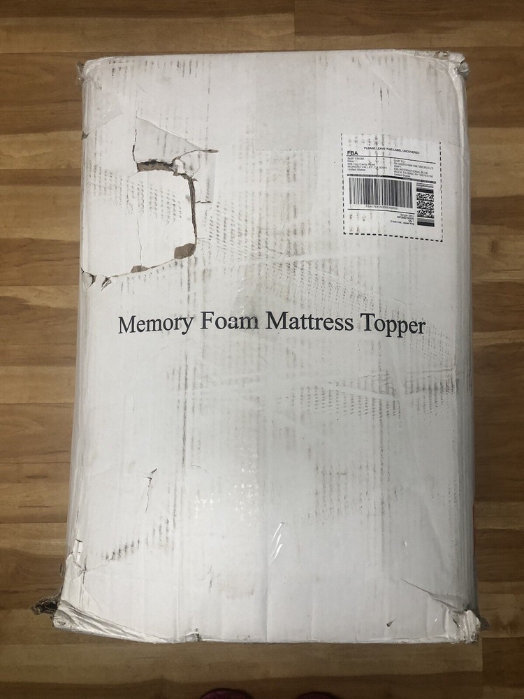 Mattress Topper King, 3 Inch Gel Memory Foam Bed Topper for King Size Bed