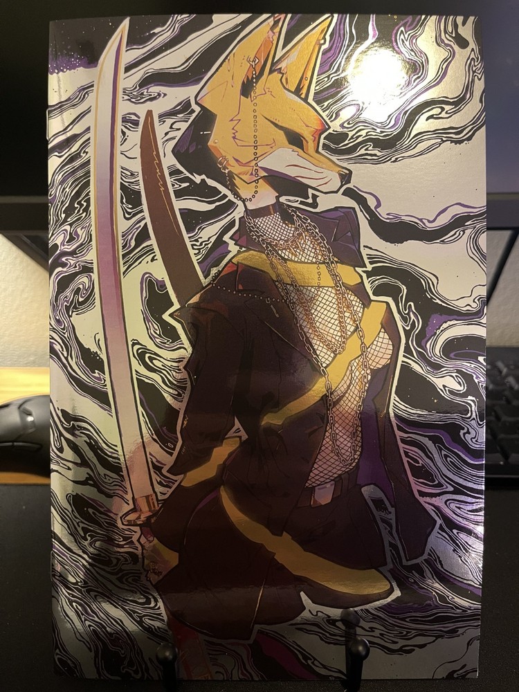 Exquisite Corpses #4 - Rose Besch Yellow Foil - Ltd 300 w/COA - Lakers Colors