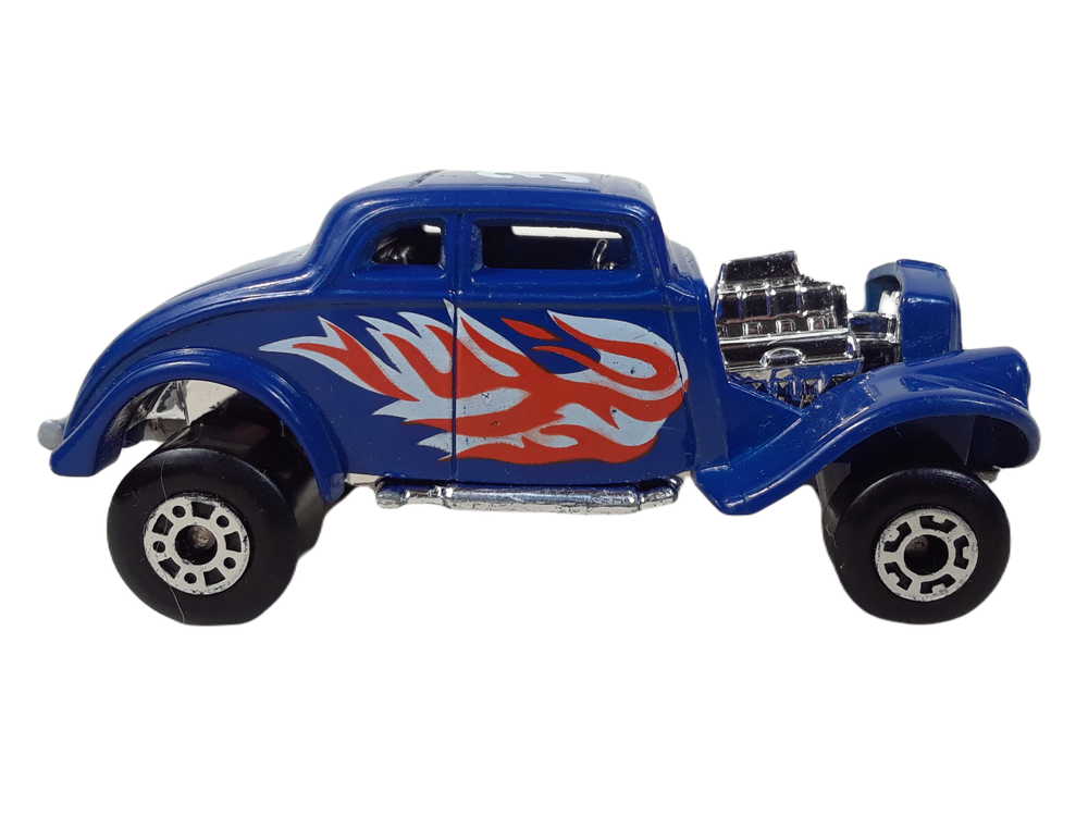 Matchbox Superfast 33 Willys Street Rod #69 White Heat Vintage Diecast Model Car