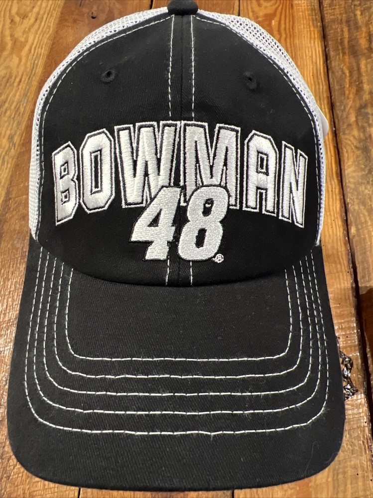 NASCAR ALEX BOWMAN #48 Mesh Back Cap HENDRICK MOTORSPORTS Trucker Hat NWT